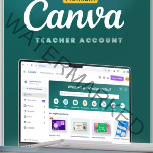 Canva Pro Teacher Account Subscription
