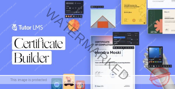 tutor lms pro certificate builder